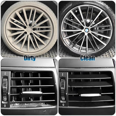 TTRCB flexible 360-degree wheel brush reaches hard-to-clean areas