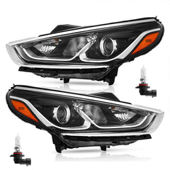 TTUN AUTO Hyundai Sonata passenger-side headlight assembly, enhanced night visibility