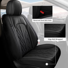 TTX LIGHTING 3D upgraded design headrest cover adapts for comfort and safety.