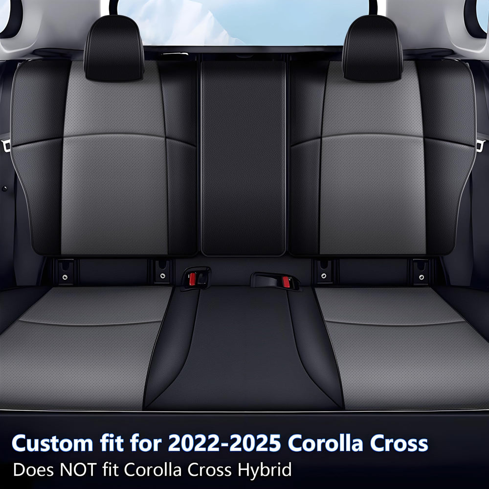 TTX Lighting Corolla Cross rear seat cover with secure fit and spill-resistant protection