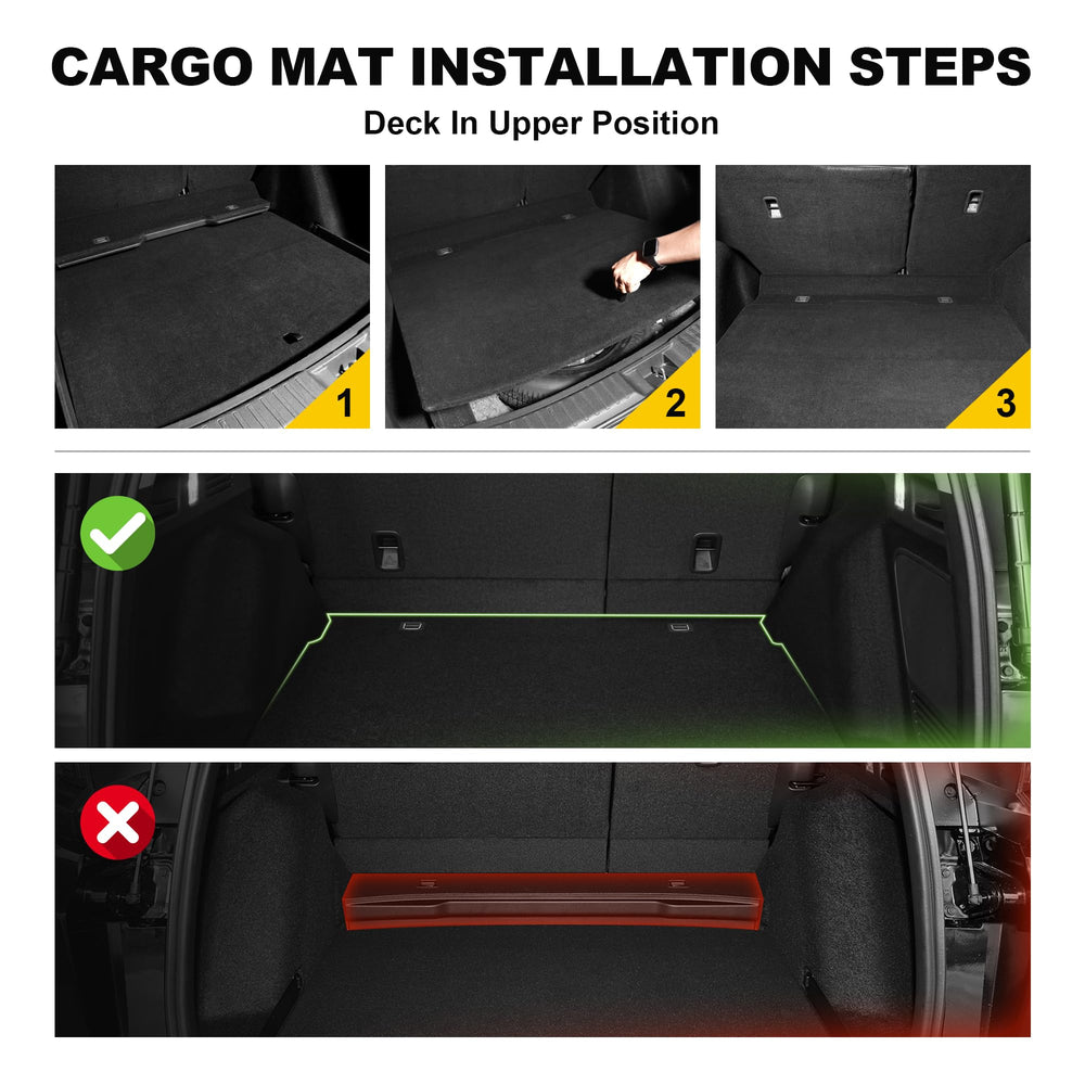 TTX LIGHTING Honda CR-V cargo liner upper deck protects trunk space.