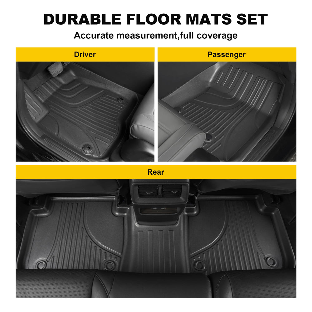 TTX LIGHTING CR-V floor mats texture close-up shows durable TPE material.