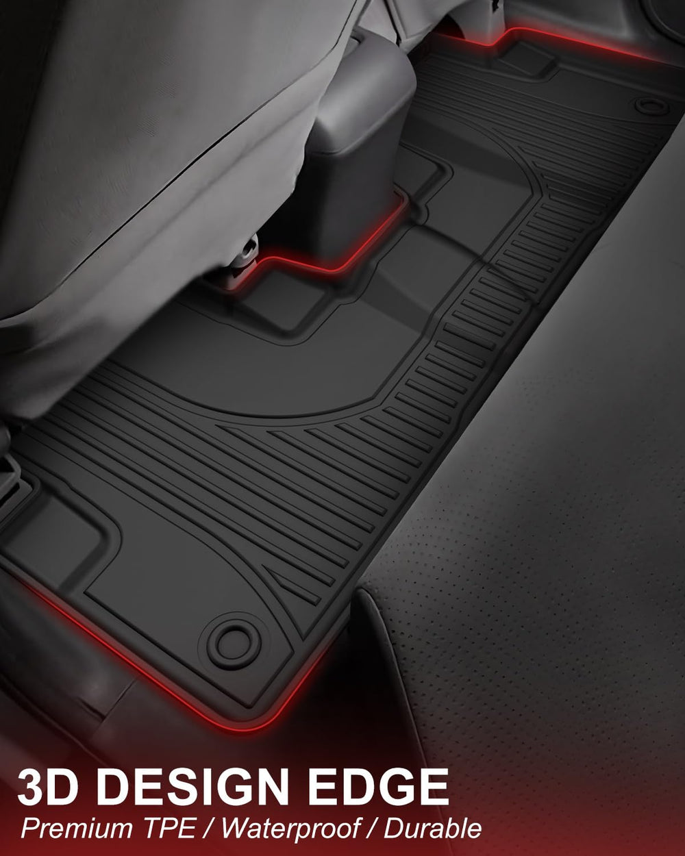 TTX LIGHTING CR-V mats use durable TPE material for long-lasting protection.