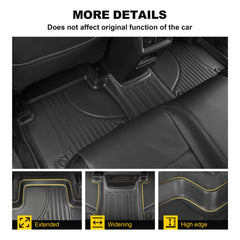 TTX LIGHTING Honda CR-V hybrid mats resist cracking across seasons.