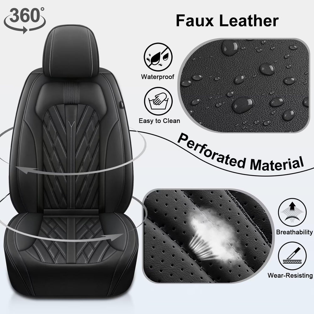 TTX LIGHTING front-seat pockets provide convenient storage on long drives.
