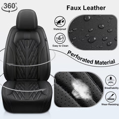 TTX LIGHTING front-seat pockets provide convenient storage on long drives.