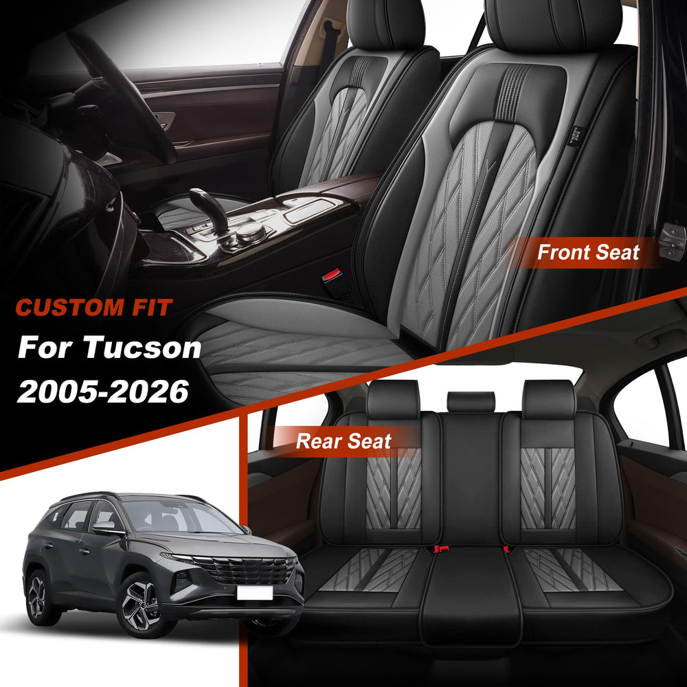TTX LIGHTING front seat close-up shows breathable faux leather texture