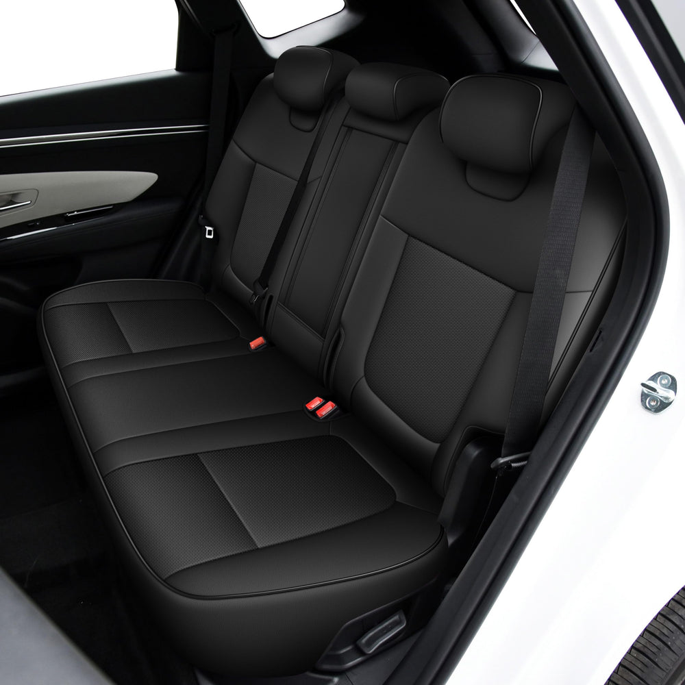 TTX LIGHTING full set seat covers protect both rows in Hyundai Tucson