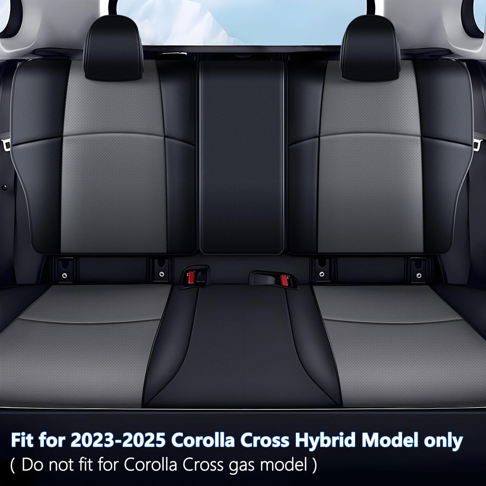 TTX Lighting rear seat cover for Toyota Corolla Cross Hybrid provides complete back protection