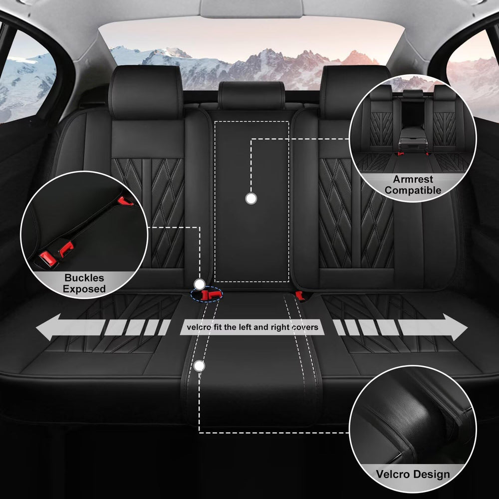 TTX LIGHTING leather breathable seat cover enhances comfort with air flow.
