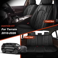 TTX LIGHTING rear seat covers ensure full 5-seat protection and easy cleaning.