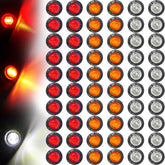 Tuanse amber LED trailer light boosts visibility for trucks on the road.