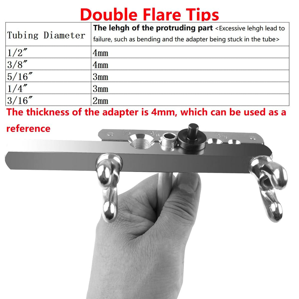 TUBPRO flaring bar and yoke highlighting sturdy heat-treated steel