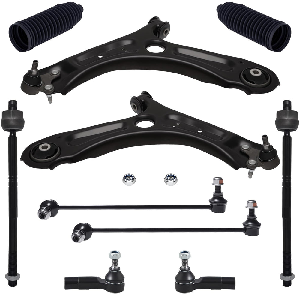 TUCAREST Jetta front lower control arm with ball joint, for smoother steering