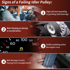 TUCKBOLD GMC Yukon idler pulley supports durable belt routing in rugged conditions