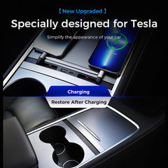 TUDEAO defensive sliding shield protects connectors when idle
