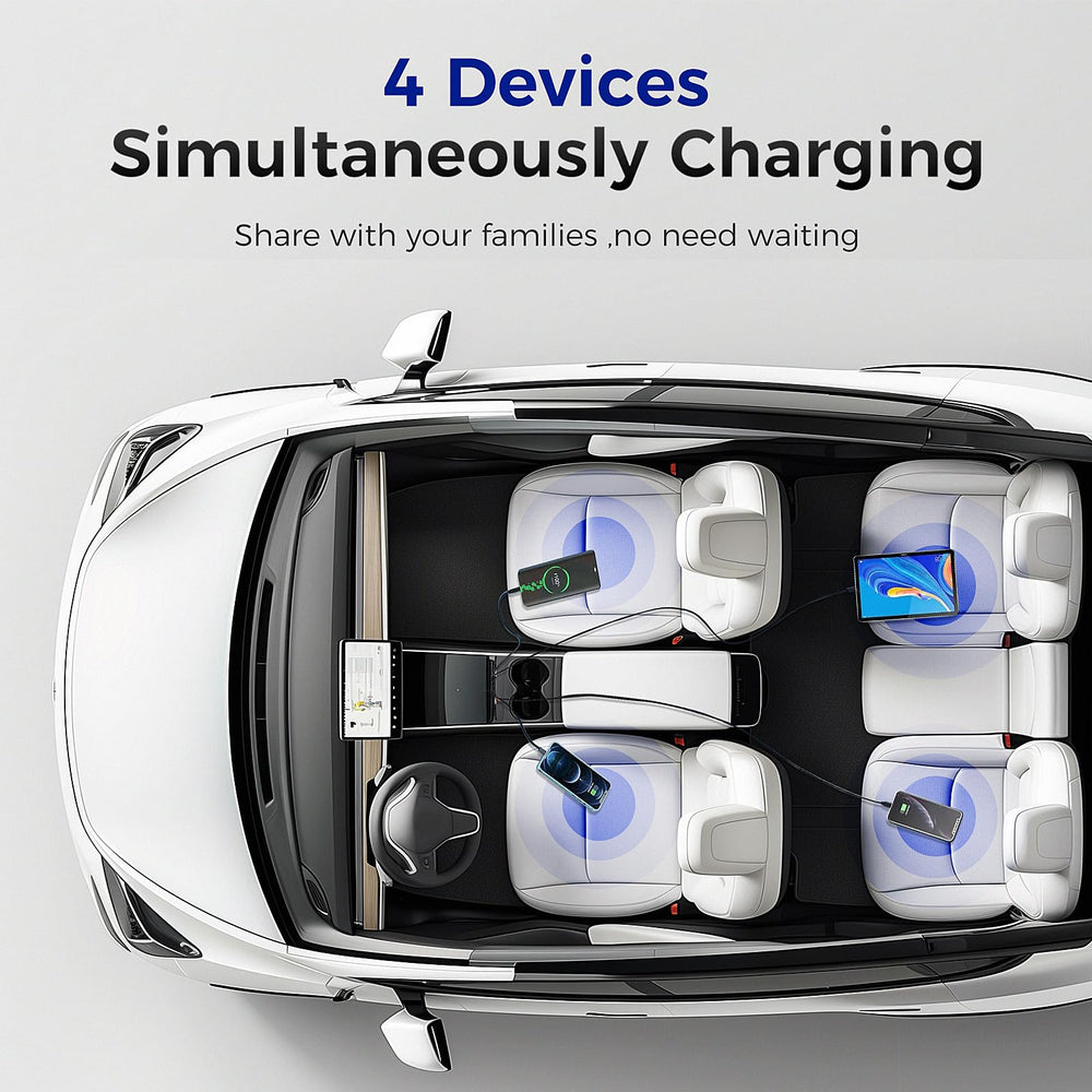 TUDEAO easy-install setup for Model Y and Model 3