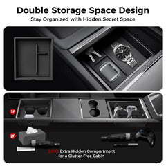 Tool-free installation lets you drop the pieces in seconds