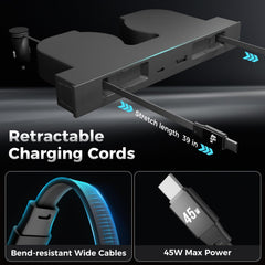 TUDEAO Highland-fit USB hub blending with Model Y interior