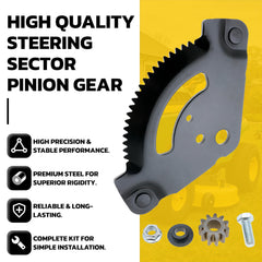TUELETFU steering sector gear plate bushing close-up supports smooth operation