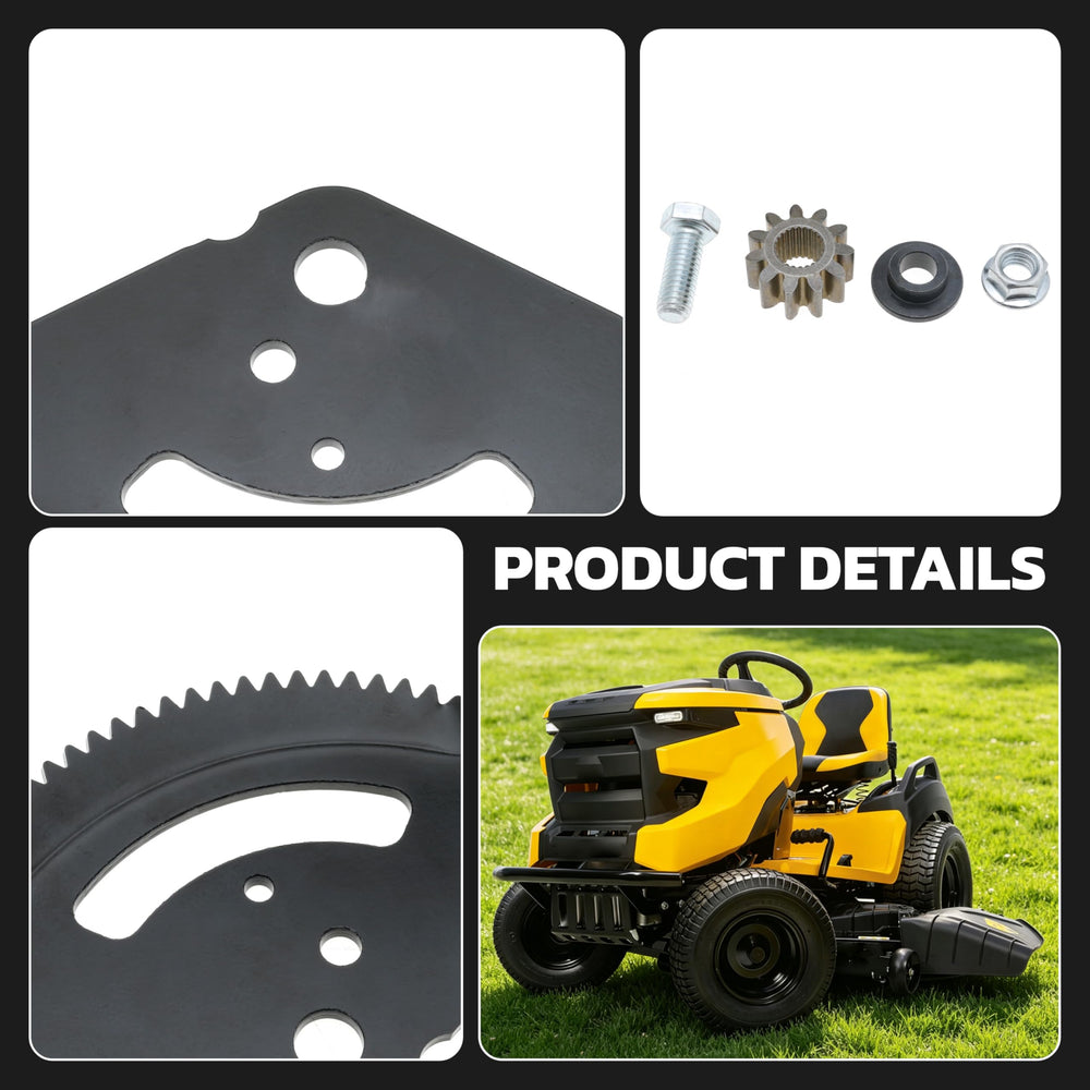 TUELETFU steering sector gear plate detailed fitment shows compatibility notes