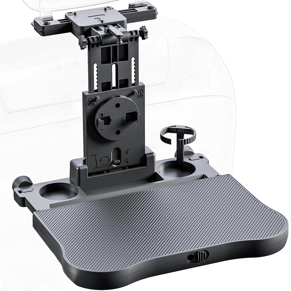 Tueou car seat tray table foldable backseat eating setup for convenient meals on the go