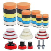 TuhooMall car foam polishing kit 44pcs packaging for versatile detailing surfaces.