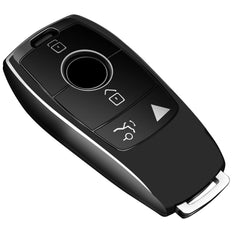 Tukellen Mercedes key fob cover front view with soft TPU protection