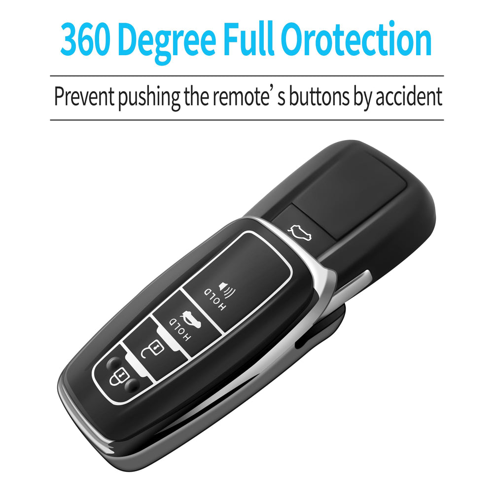 Tukellen key fob cover material detail highlights premium TPU and slim fit.