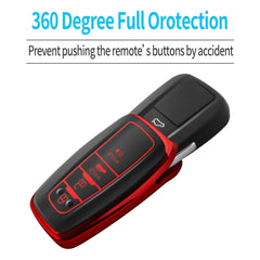 Tukellen Prius key fob cover with soft TPU reduces wear.