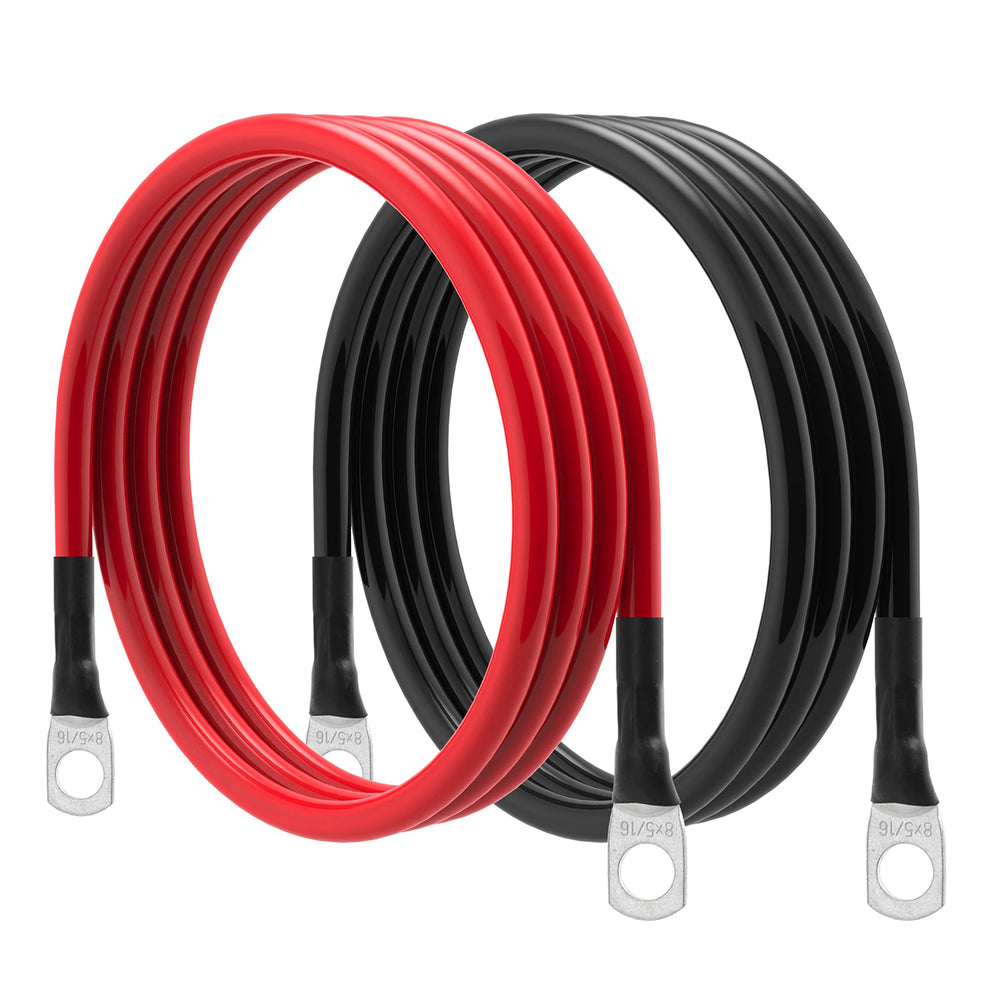 TUELETFU battery cable end connection details for secure mounting.