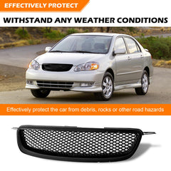 TULMTT black powder-coated grille surface resists weathering and wear.