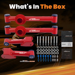 Tuningsworld kit includes bolts and nuts for easy installation.