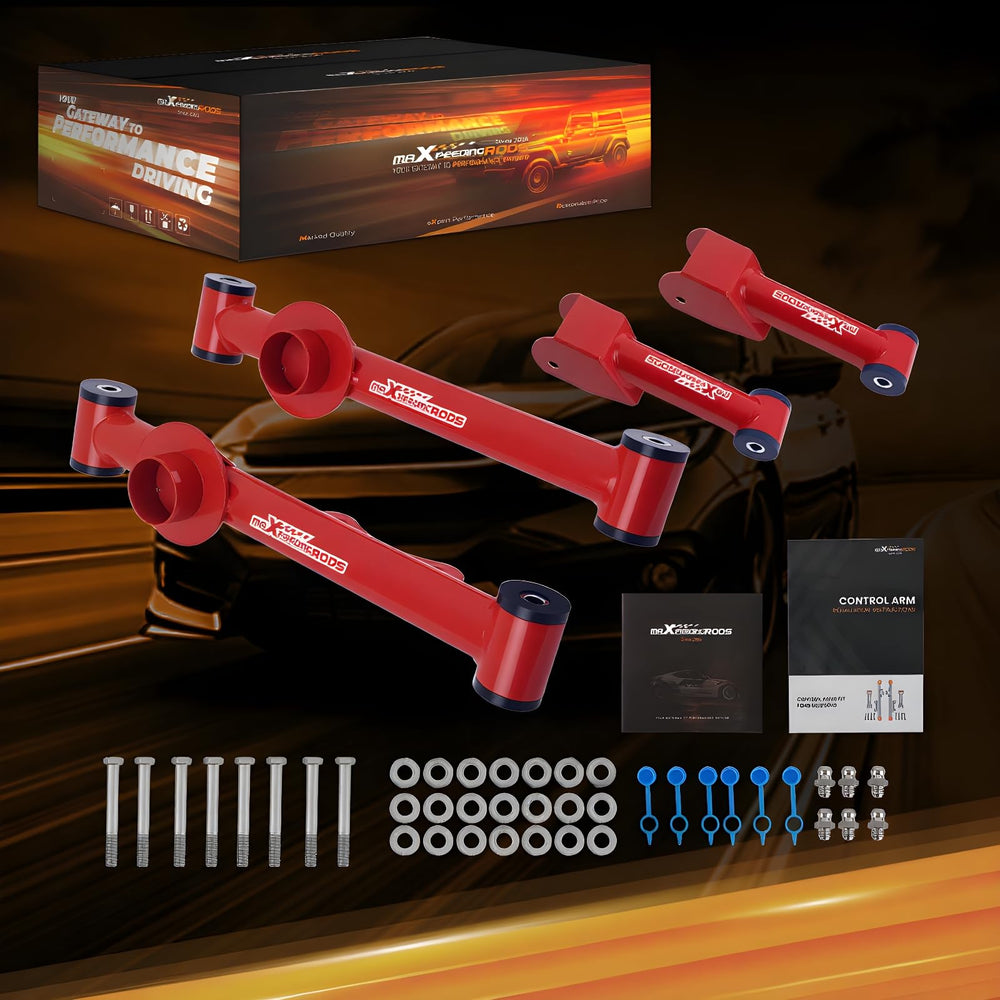 Tuningsworld lifetime support and warranty on this rear camber kit.