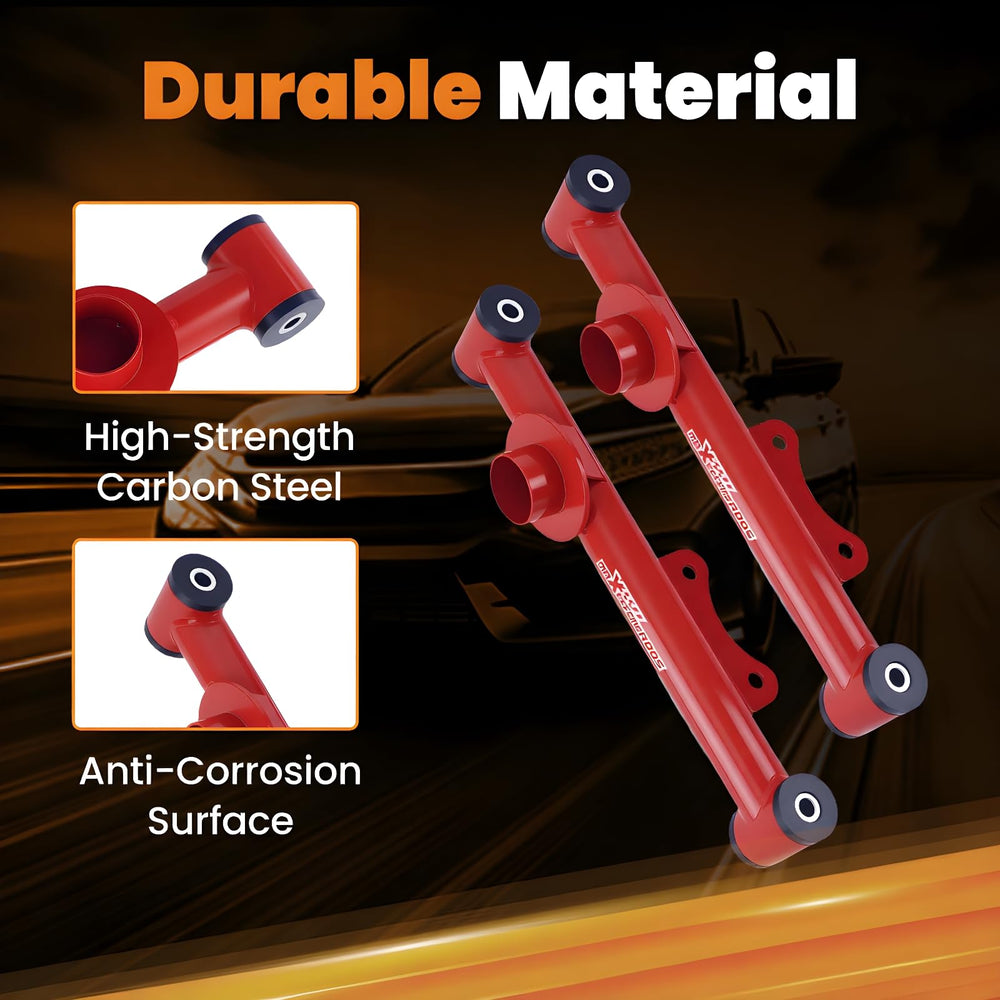 Tuningsworld polyurethane bushings detail offering firmer feel and improved control.