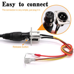 TuoLauthon 14ft wiring cable provides distancing flexibility during operation.