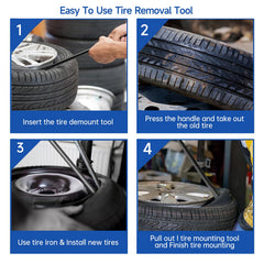 TUOTAO polished ends reduce snagging when prying tires