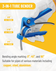 Turnirace tube cutter trims tubes cleanly for precise ends