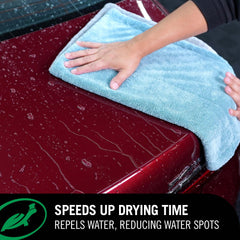 Turtle Wax 50834 bottle with microfiber towel included in pack