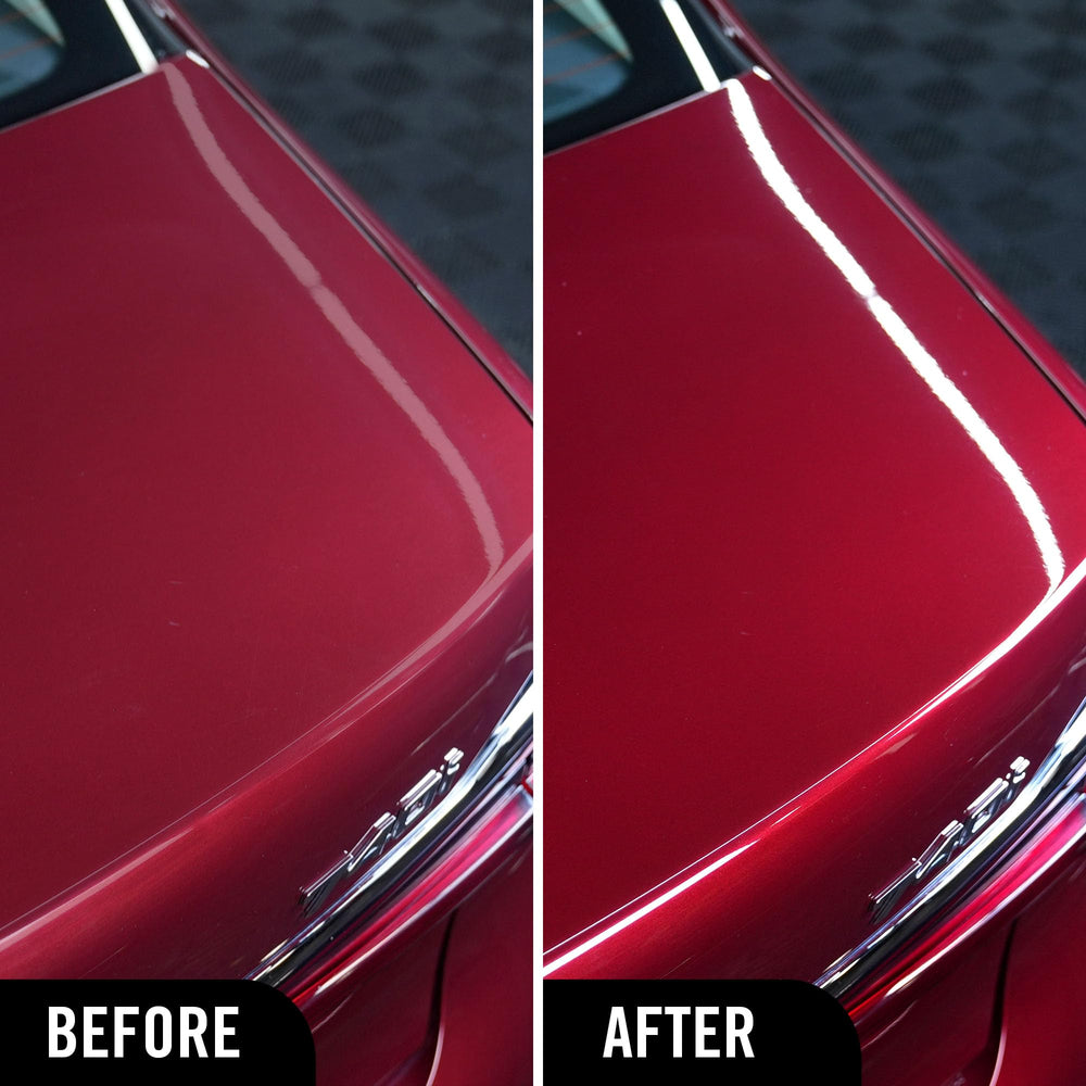 Turtle Wax 50834 label close-up highlighting carnauba wax formula