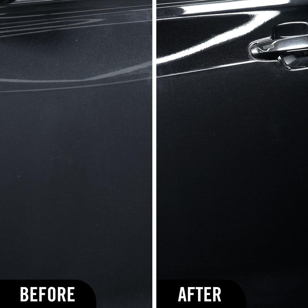 Turtle Wax Hybrid Black Spray Wax delivers a deep gloss finish