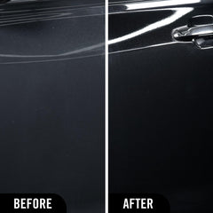 Turtle Wax Hybrid Black Spray Wax delivers a deep gloss finish