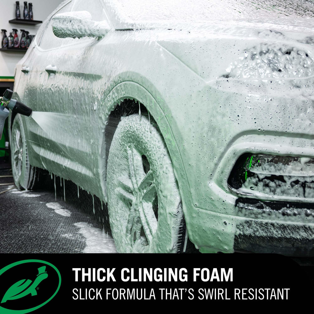 Turtle Wax Hybrid Solutions Pure Wash slick lubrication aids synthetic clay decontamination.