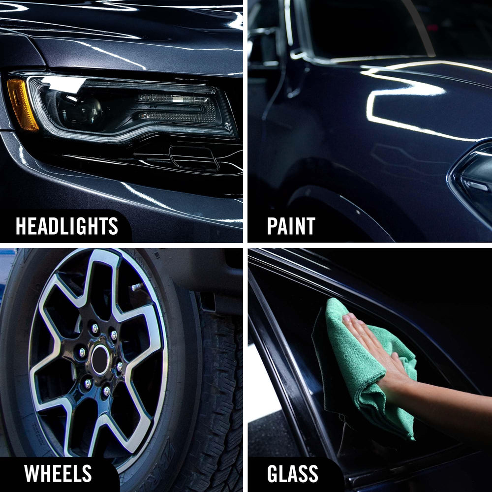 Turtle Wax finish delivering showroom gloss after detailing.