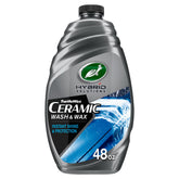 Turtle Wax Hybrid Solutions ceramic car wash bottle for a glossy, protective clean.
