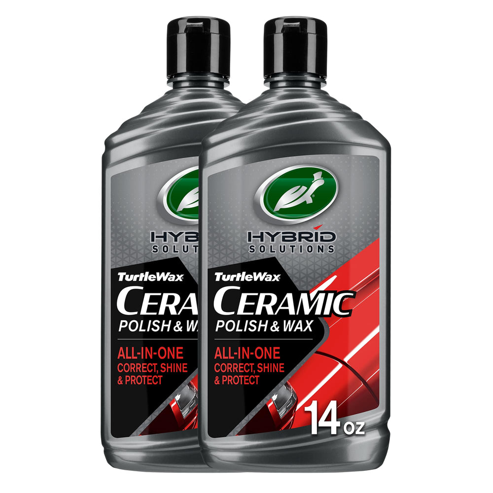 Turtle Wax Hybrid Solutions ceramic polish bottle for deep gloss and durable protection