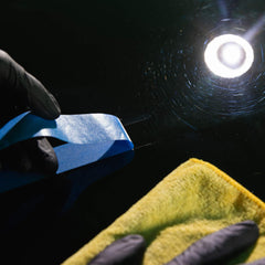 Turtle Wax Pro 1 and Done dust-free formula detail shot