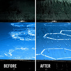 Turtle Wax Hybrid Solutions ceramic spray on car surface for easy protection