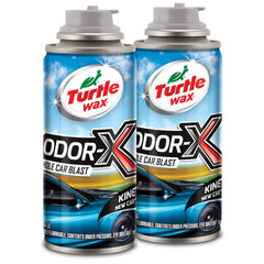 Turtle Wax Odor-X Whole Car Blast can front view for quick odor elimination.