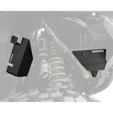 TUSK AC Line Shield front view protects A/C lines on Polaris Xpedition 2024-2025.